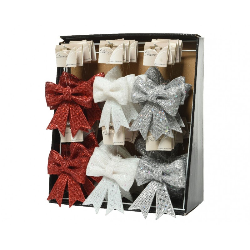 Rotolo Organza Rosso Con Glitter 25m X 29cm | Per Decorazioni Natale E Matrimoni - Foto 5