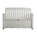 Keter Resin Chest PATIO BENCH White PRODUCT WITH DEFECTS