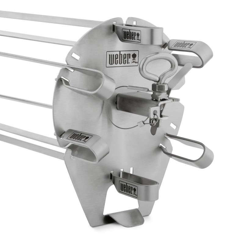 Set di spiedini per girarrosto Weber Cod. 7685 Set di spiedini per girarrosto Weber Cod. 7685