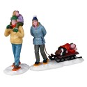 Long Day Snowshoeing Set Of 2 Cod. 22148