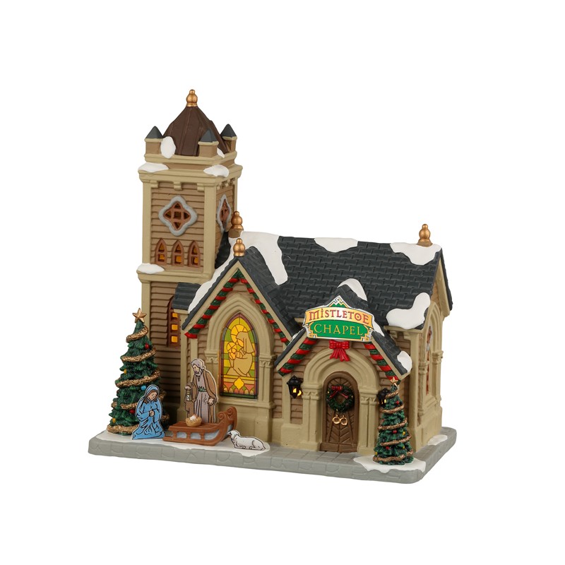 Mistletoe Chapel with Power Supply Ref. 25917 Mistletoe Chapel with Power Supply Ref. 25917
