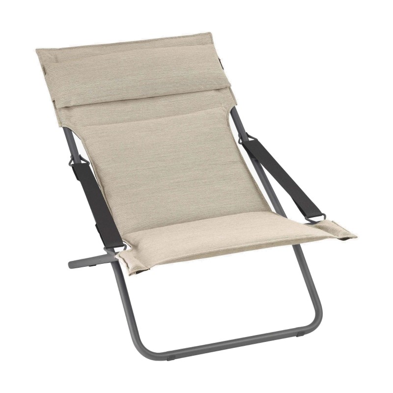 Deck chair BAYANNE GORDES LaFuma LFM2866 Milk Deck chair BAYANNE GORDES LaFuma LFM2866 Milk