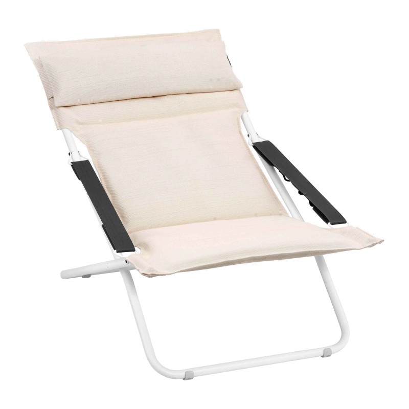 Deck chair BAYANNE LaFuma LFM2969 Argile Deck chair BAYANNE LaFuma LFM2969 Argile