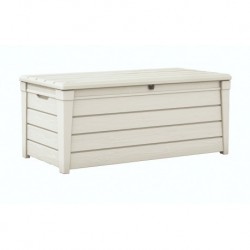 Keter Baule BRIGHTWOOD Pool Box 120 White PRODUCT WITH DEFECTS