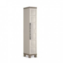 Keter Excellence Alto One Door - One Door Wardrobe With 4 Adjustable Shelves - 33X45X182H PRODUCT WITH DEFECTS