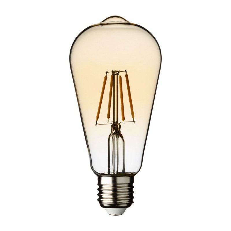 Lampadina E27 Vintage Retro' Ø 64 Bianco Caldo 4W
