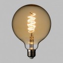 E27 Vintage Globe Ø 125 Warm White 4W Spiral Bulb