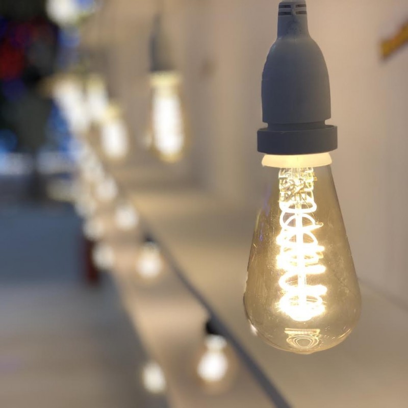 Spiral bulb E27 Vintage Retro' Ø 64 Warm White 4W Spiral bulb E27 Vintage Retro' Ø 64 Warm White 4W