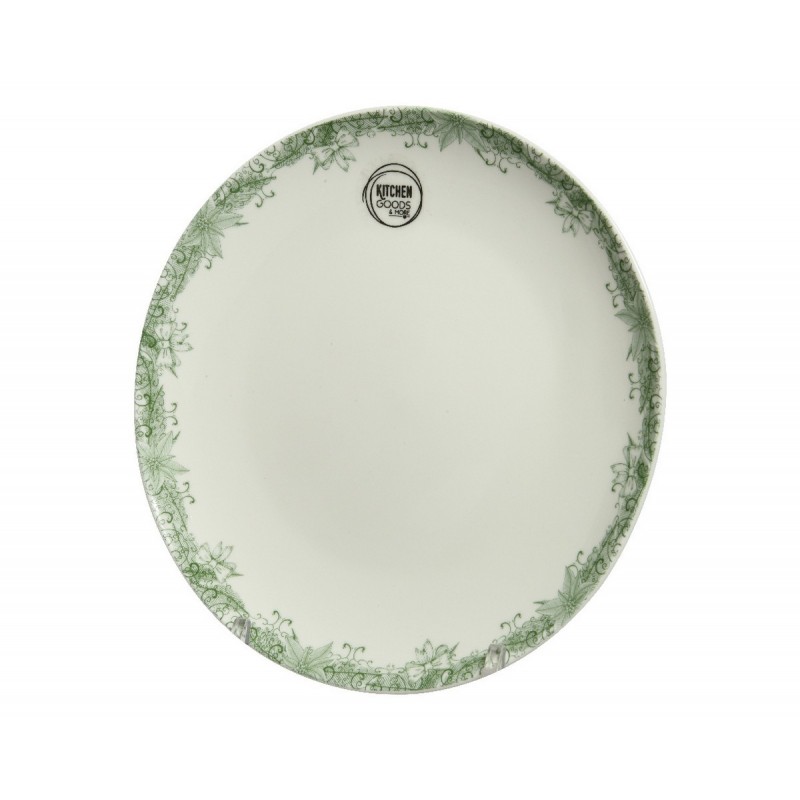 Porcelain plate 20cm. Porcelain plate 20cm.