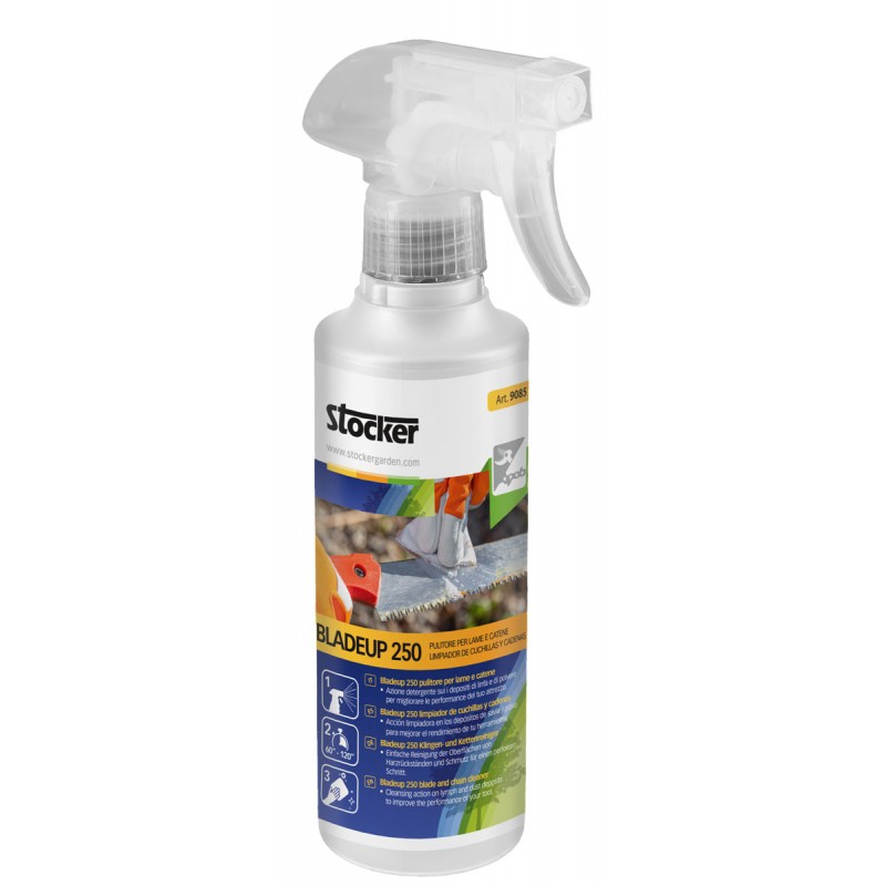 Stocker Bladeup 250 pulitore per lame e catene 250 ml