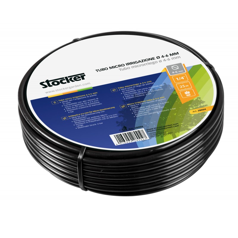 Micro irrigation hose Ø Stocker 4-6 mm 25 m
