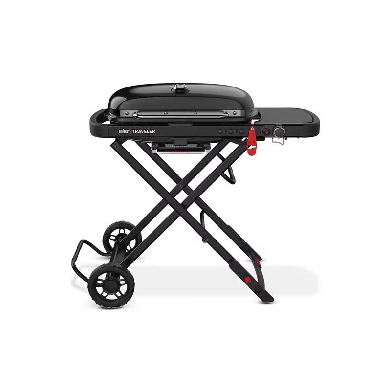 Barbecue Weber a Gas Traveler Stealth Edition Black Cod. 9013053 Barbecue Weber a Gas Traveler Stealth Edition Black Cod. 9013053
