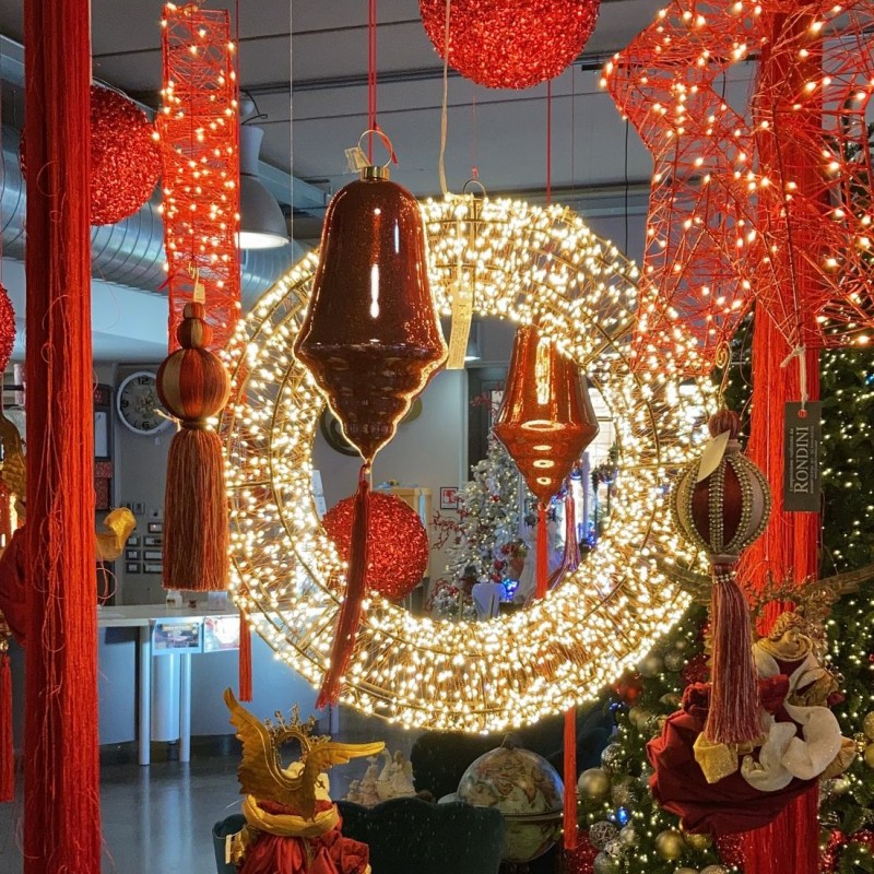 Corona 3D Brown Ø 110cm HDM 15000 MicroLED WARM WHITE and COLD WHITE Corona 3D Brown Ø 110cm HDM 15000 MicroLED WARM WHITE and COLD WHITE