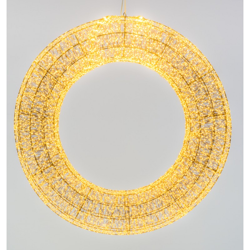 Corona 3D Brown Ø 110cm HDM 15000 MicroLED WARM WHITE and COLD WHITE Corona 3D Brown Ø 110cm HDM 15000 MicroLED WARM WHITE and COLD WHITE