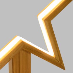 Stella con Base H35cm DLW Strip SMD LED SuperBright BIANCO CALDO