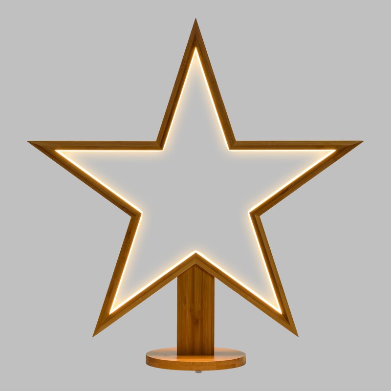 Star with Base H55cm WARM WHITE LED Star with Base H55cm WARM WHITE LED