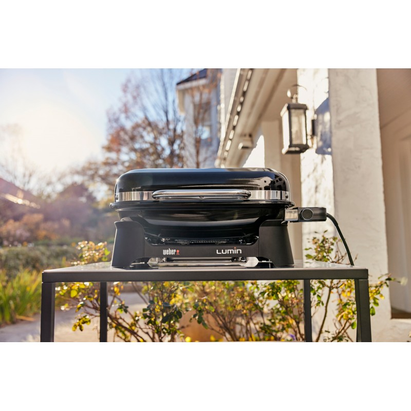 Weber Electric Barbecue Lumin Black Ref. 92010953 Weber Electric Barbecue Lumin Black Ref. 92010953