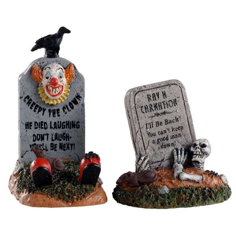 Crazy Headstones Set Of 2 Cod. 04711