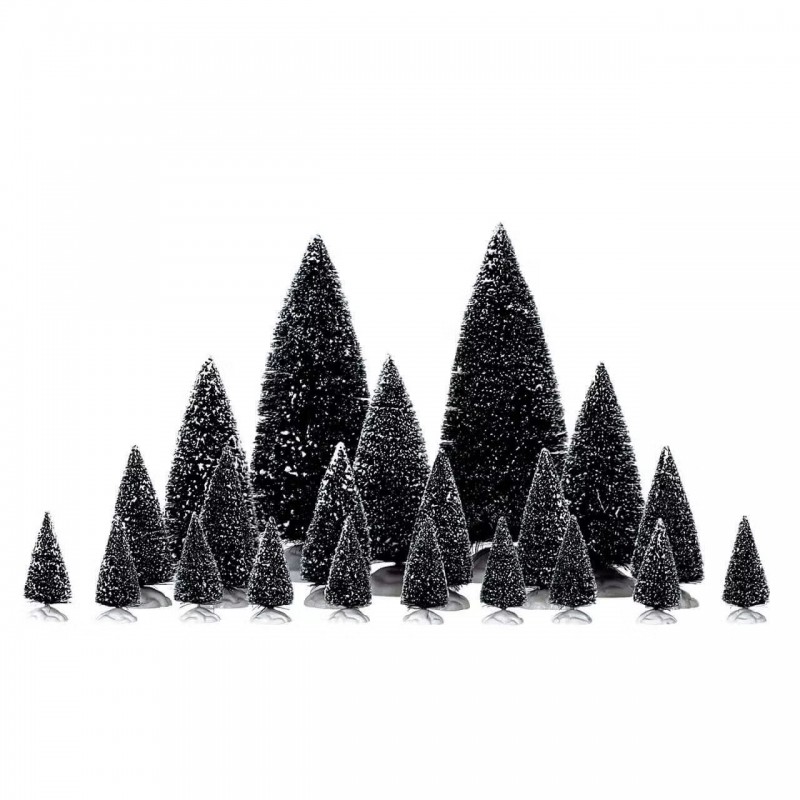Assorted Pine Trees Set Of 21 Ref. 04768 Assorted Pine Trees Set Of 21 Ref. 04768