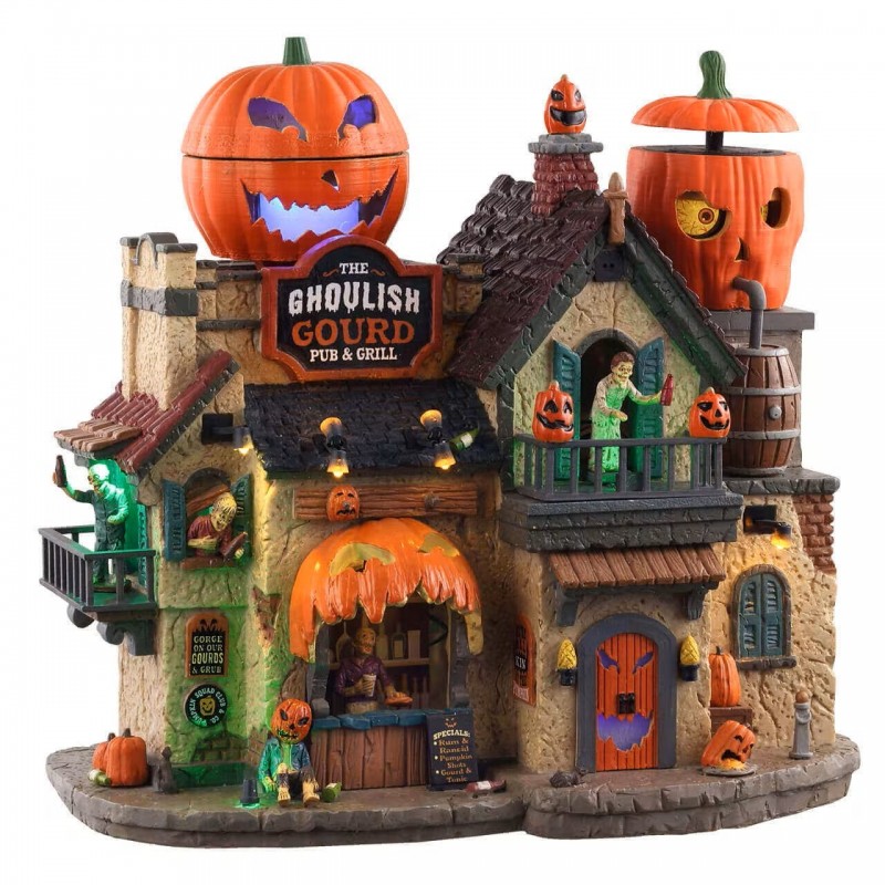 The Ghoulish Gourd Pub & Grill con Alimentatore 4.5V Cod. 05602