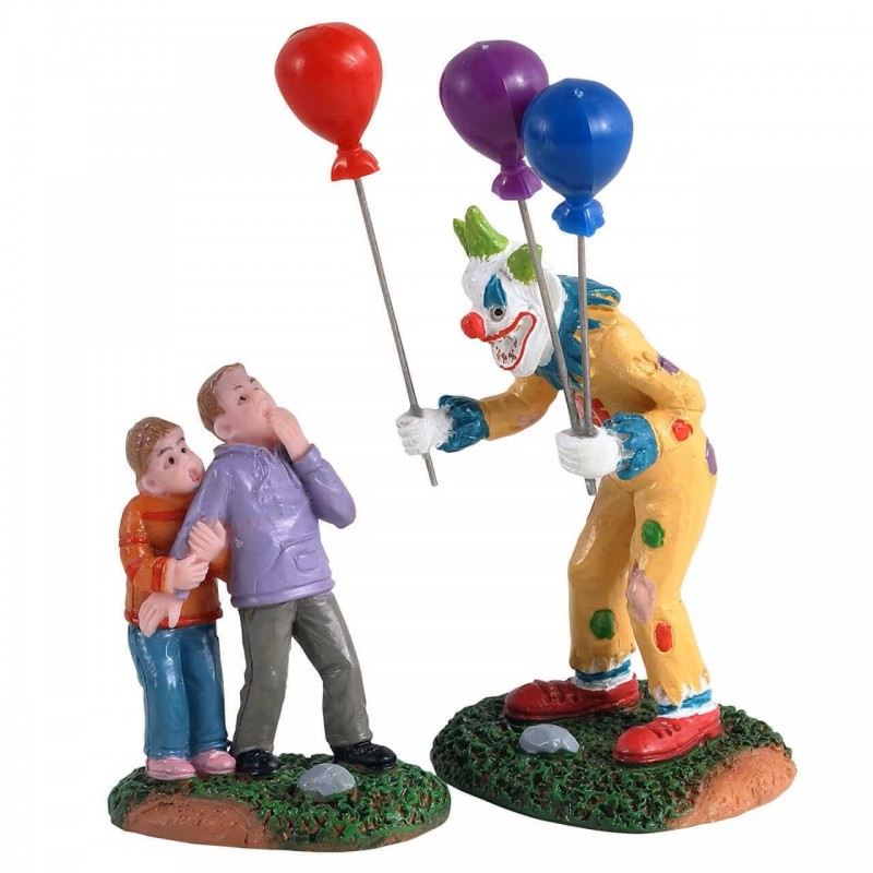 Creepy Balloon Seller Set Of 2 Cod. 12009