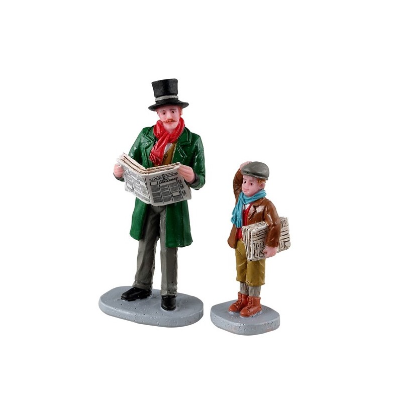 Merry Newsboy Set Of 2 Ref. 32203 Merry Newsboy Set Of 2 Ref. 32203