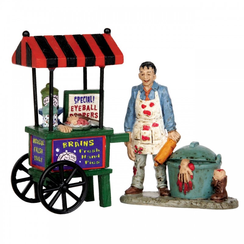 Zombie Brains Foodcart Set Of 2 Cod. 52311