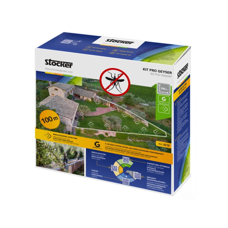 Stocker Kit Pro Geyser 100 m di tubo