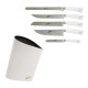 Berkel Ceppo Bag + Elegance Set 5 coltelli chef Bianco