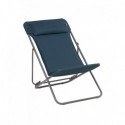 Sedia Sdraio Pieghevole MAXI TRANSAT PLUS BeComfort LaFuma LFM5175 Bleu Encre