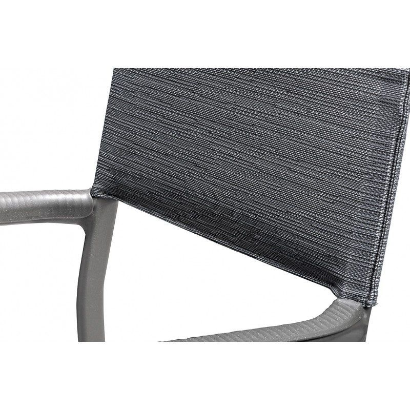 Stackable Chair with Armrests ORON LaFuma LFM5067 Obsidian Stackable Chair with Armrests ORON LaFuma LFM5067 Obsidian