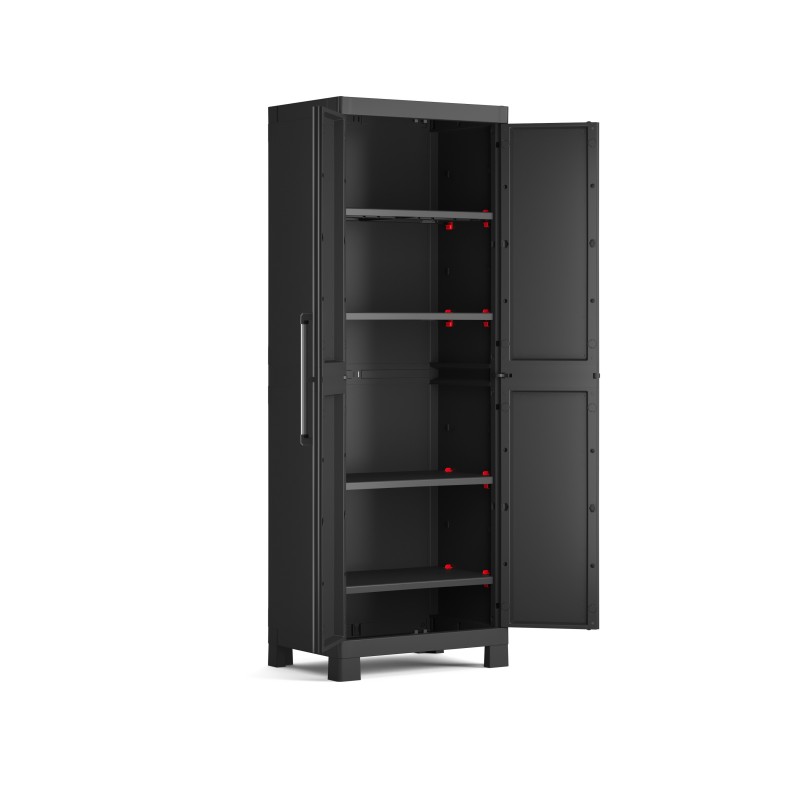 Keter Detroit Tall Outdoor Cabinet - ISTA 6