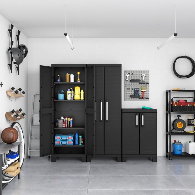 Keter Detroit Tall Outdoor Cabinet - ISTA 6