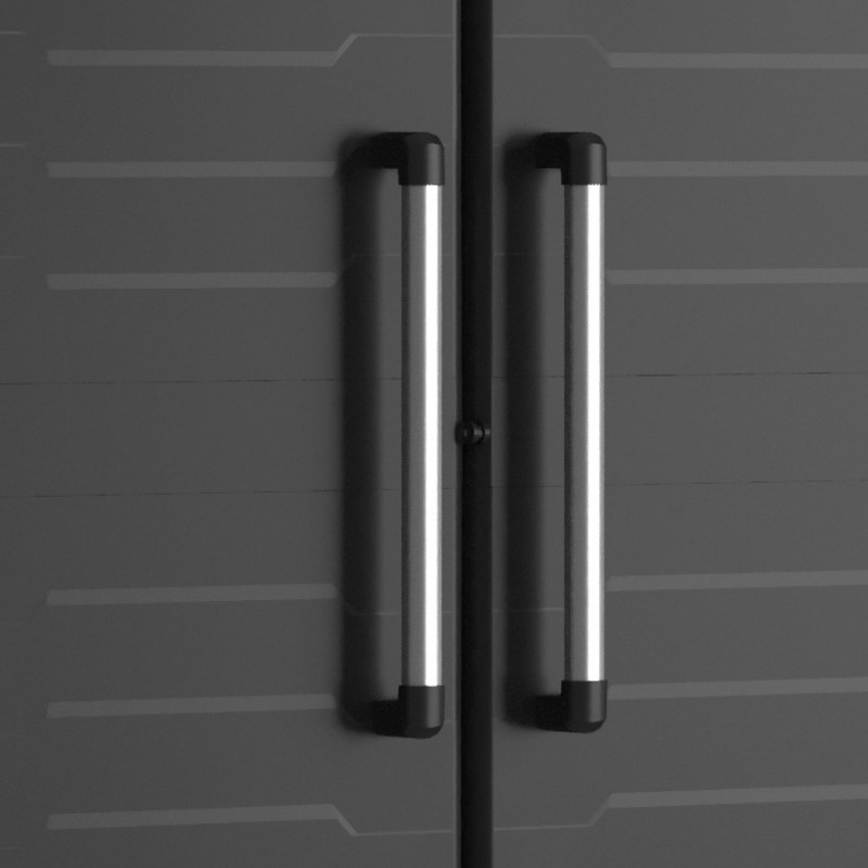 Keter Detroit Outdoor Broom Cabinet - ISTA 6 Keter Detroit Outdoor Broom Cabinet - ISTA 6