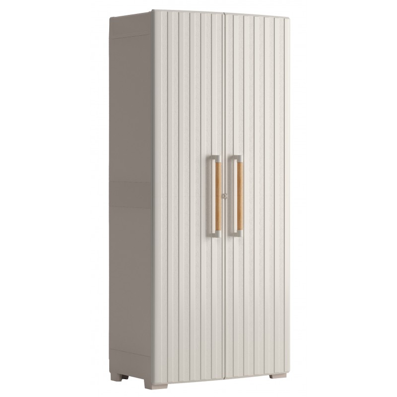 Keter Groove Tall Outdoor Cabinet - ISTA 6 Keter Groove Tall Outdoor Cabinet - ISTA 6
