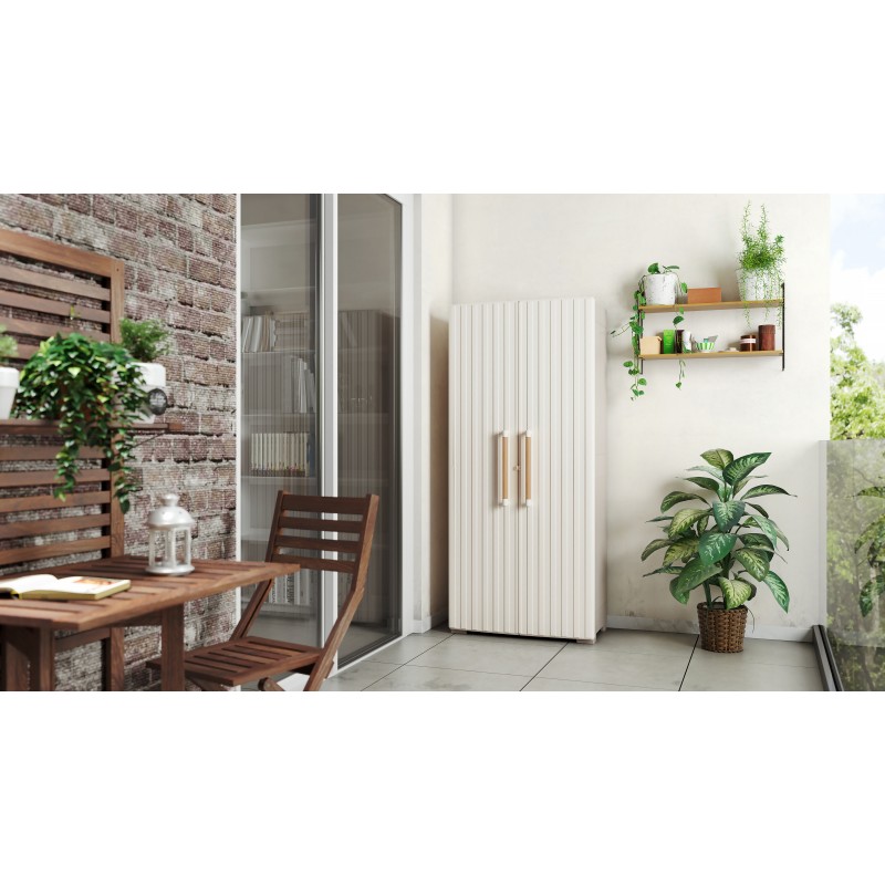 Keter Groove Tall Outdoor Cabinet - ISTA 6 Keter Groove Tall Outdoor Cabinet - ISTA 6