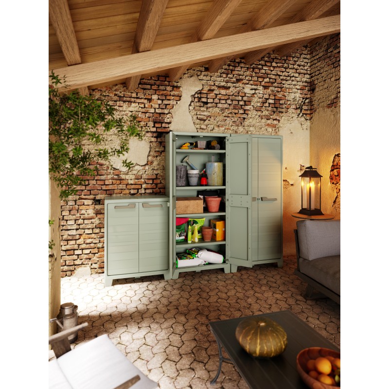 Keter Planet Outdoor Low Cabinet - ISTA 6