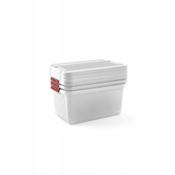 Keter Set da 3 contenitori K-LATCH L 43 L - 59 x 39 x 28 cm ISTA 6