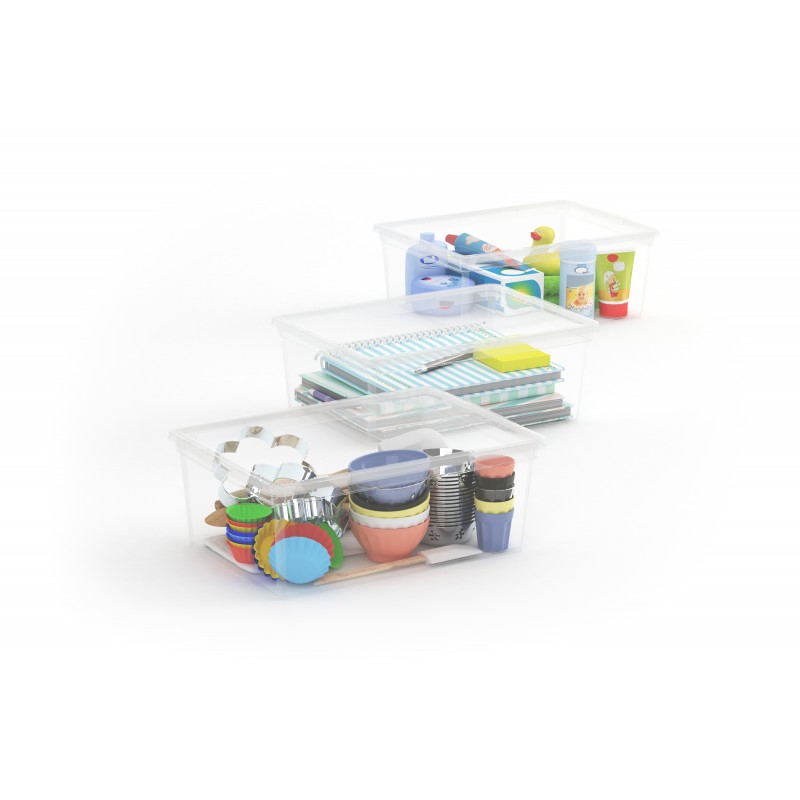 KETER SET DA 6 CONTENITORI C BOX S 11 L - 37 X 26 X 14 CM ISTA 6