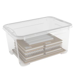Keter Set da 5 contenitori T BOX L 47 L - 55 x 39 x 28 cm ISTA 6
