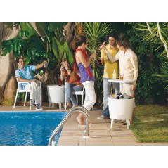 Keter Resin COOL BAR Table White