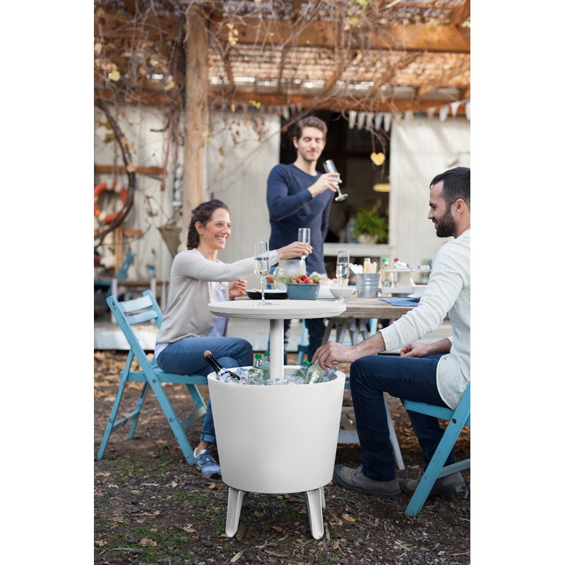 Keter Resin COOL BAR Table White