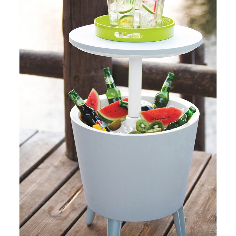 Keter Resin COOL BAR Table White