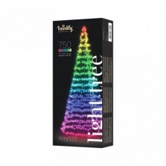 Twinkly LIGHT TREE Albero di Natale Smart 4 m 750 Led RGBW BT + WiFi con palo PRODOTTO RICONDIZIONATO
