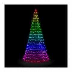 Twinkly LIGHT TREE Albero di Natale Smart 4 m 750 Led RGBW BT + WiFi con palo PRODOTTO RICONDIZIONATO
