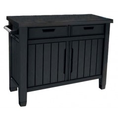 Keter Resin BBQ Table UNITY XL Graphite