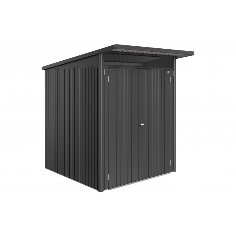 AVANTGARDE A1 ECO Biohort Metal Garden Shed with Double Door AVANTGARDE A1 ECO Biohort Metal Garden Shed with Double Door