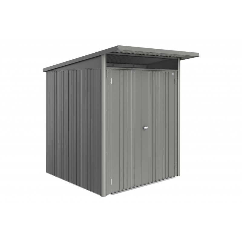 AVANTGARDE A1 ECO Biohort Metal Garden Shed with Double Door AVANTGARDE A1 ECO Biohort Metal Garden Shed with Double Door