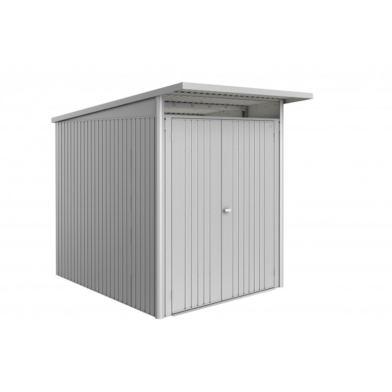 AVANTGARDE A2 ECO Biohort Metal Garden Shed with Double Door AVANTGARDE A2 ECO Biohort Metal Garden Shed with Double Door