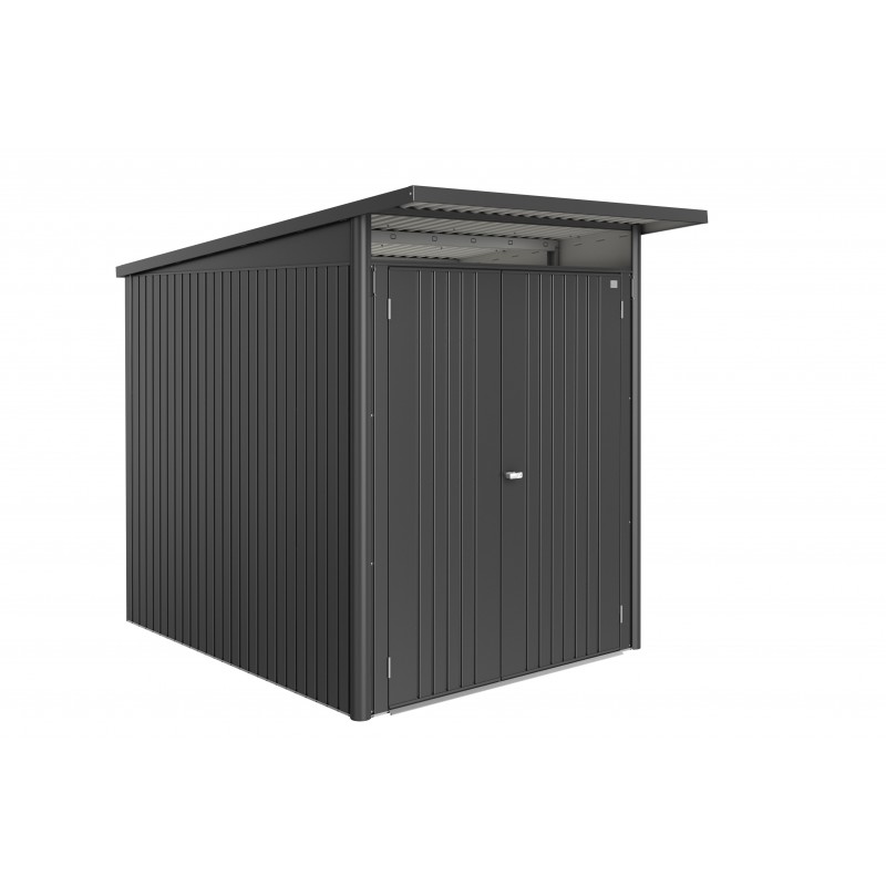 AVANTGARDE A2 ECO Biohort Metal Garden Shed with Double Door AVANTGARDE A2 ECO Biohort Metal Garden Shed with Double Door